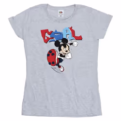 Disney - T-shirt GOAL STRIKER - Femme (Gris chiné)