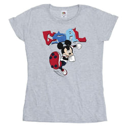 Disney - T-shirt GOAL STRIKER - Femme (Gris chiné)