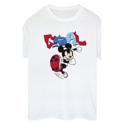 Disney - T-shirt GOAL STRIKER - Femme (Blanc)