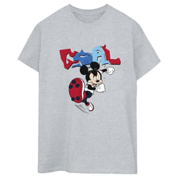 Disney - T-shirt GOAL STRIKER - Femme (Gris chiné)