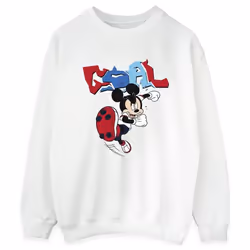 Disney - Sweat GOAL STRIKER - Femme (Blanc)
