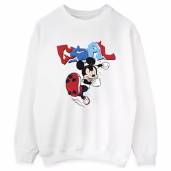 Disney - Sweat GOAL STRIKER - Femme (Blanc)