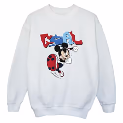 Disney - Sweat GOAL STRIKER - Garçon (Blanc)