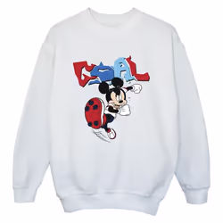 Disney - Sweat GOAL STRIKER - Garçon (Blanc)
