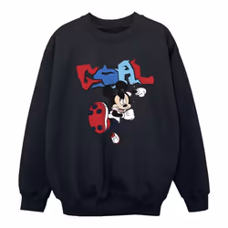 Disney - Sweat GOAL STRIKER - Fille (Noir)