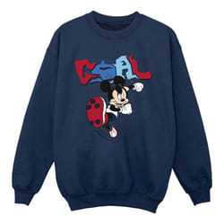Disney - Sweat GOAL STRIKER - Fille (Bleu marine)