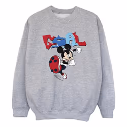 Disney - Sweat GOAL STRIKER - Fille (Gris chiné)