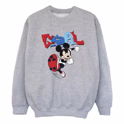 Disney - Sweat GOAL STRIKER - Fille (Gris chiné)