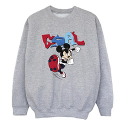 Disney - Sweat GOAL STRIKER - Fille (Gris chiné)