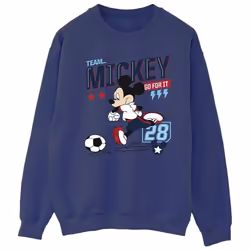 Disney - Sweat TEAM FOOTBALL - Homme (Bleu marine)