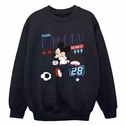Disney - Sweat TEAM FOOTBALL - Garçon (Noir)