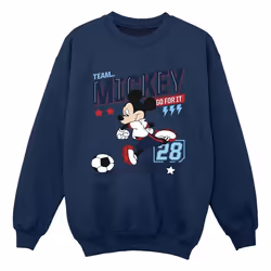 Disney - Sweat TEAM FOOTBALL - Garçon (Bleu marine)