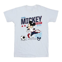 Disney - T-shirt TEAM FOOTBALL - Fille (Blanc)