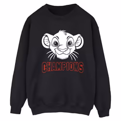 Disney - Sweat THE LION KING CHAMPION - Femme (Noir)
