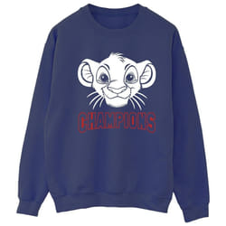 Disney - Sweat THE LION KING CHAMPION - Femme (Bleu marine)