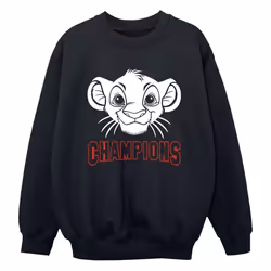Disney - Sweat THE LION KING CHAMPION - Garçon (Noir)