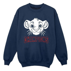 Disney - Sweat THE LION KING CHAMPION - Garçon (Bleu marine)