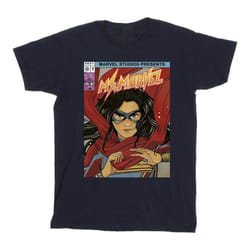Marvel - T-shirt - Fille (Bleu marine)