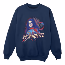 Marvel - Sweat - Fille (Bleu marine)