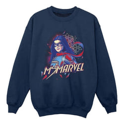 Marvel - Sweat - Fille (Bleu marine)
