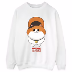 Disney - Sweat BIG HERO - Femme (Blanc)