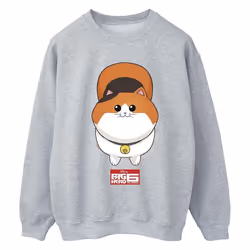 Disney - Sweat BIG HERO - Femme (Gris chiné)