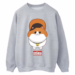 Disney - Sweat BIG HERO - Femme (Gris chiné)