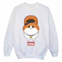 Disney - Sweat BIG HERO - Garçon (Blanc)