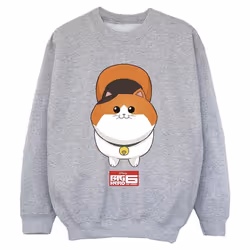 Disney - Sweat BIG HERO - Garçon (Gris chiné)