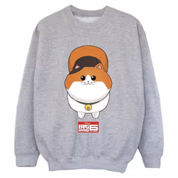 Disney - Sweat BIG HERO - Garçon (Gris chiné)