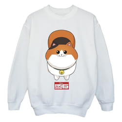 Disney - Sweat BIG HERO - Fille (Blanc)