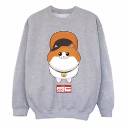 Disney - Sweat BIG HERO - Fille (Gris chiné)