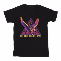 Marvel - T-shirt LOVE AND THUNDER ALL HAIL - Homme (Noir)