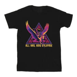 Marvel - T-shirt LOVE AND THUNDER ALL HAIL - Homme (Noir)