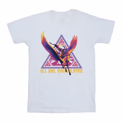 Marvel - T-shirt LOVE AND THUNDER ALL HAIL - Homme (Blanc)