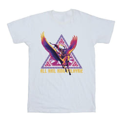 Marvel - T-shirt LOVE AND THUNDER ALL HAIL - Homme (Blanc)