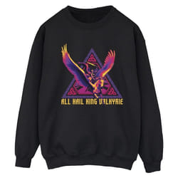 Marvel - Sweat LOVE AND THUNDER ALL HAIL - Femme (Noir)