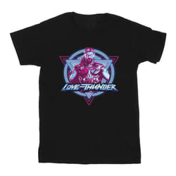 Marvel - T-shirt LOVE AND THUNDER - Homme (Noir)