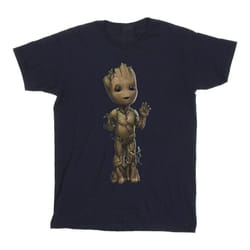 Marvel - T-shirt AM GROOT - Homme (Bleu marine)