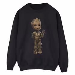 Marvel - Sweat AM GROOT - Homme (Noir)