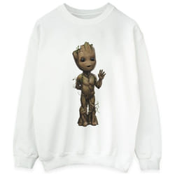 Marvel - Sweat AM GROOT - Homme (Blanc)