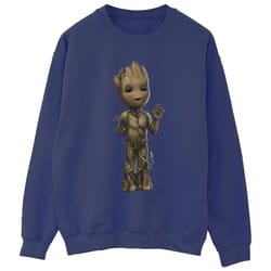Marvel - Sweat AM GROOT - Homme (Bleu marine)