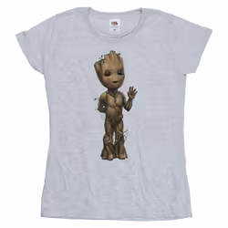 Marvel - T-shirt AM GROOT - Femme (Gris chiné)
