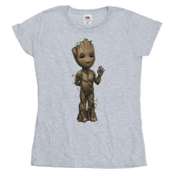 Marvel - T-shirt AM GROOT - Femme (Gris chiné)
