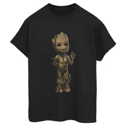 Marvel - T-shirt AM GROOT - Femme (Noir)