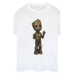 Marvel - T-shirt AM GROOT - Femme (Blanc)