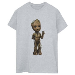 Marvel - T-shirt AM GROOT - Femme (Gris chiné)