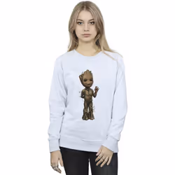 Marvel - Sweat AM GROOT - Femme (Gris chiné)