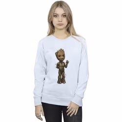 Marvel - Sweat AM GROOT - Femme (Gris chiné)