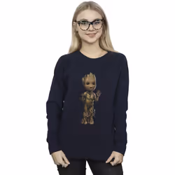 Marvel - Sweat AM GROOT - Femme (Bleu marine)